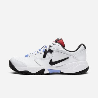 Adidasi Tenis Nike NikeCourt Lite 2 Hard Court Dama Albi Rosii Albastru Regal Gri | EXUS-36817